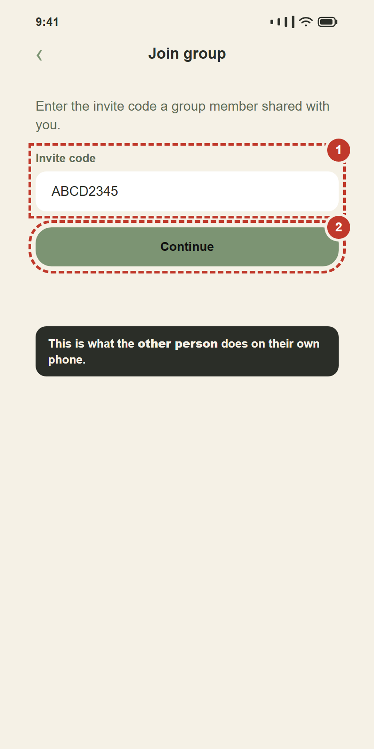 On their phone, not yours.